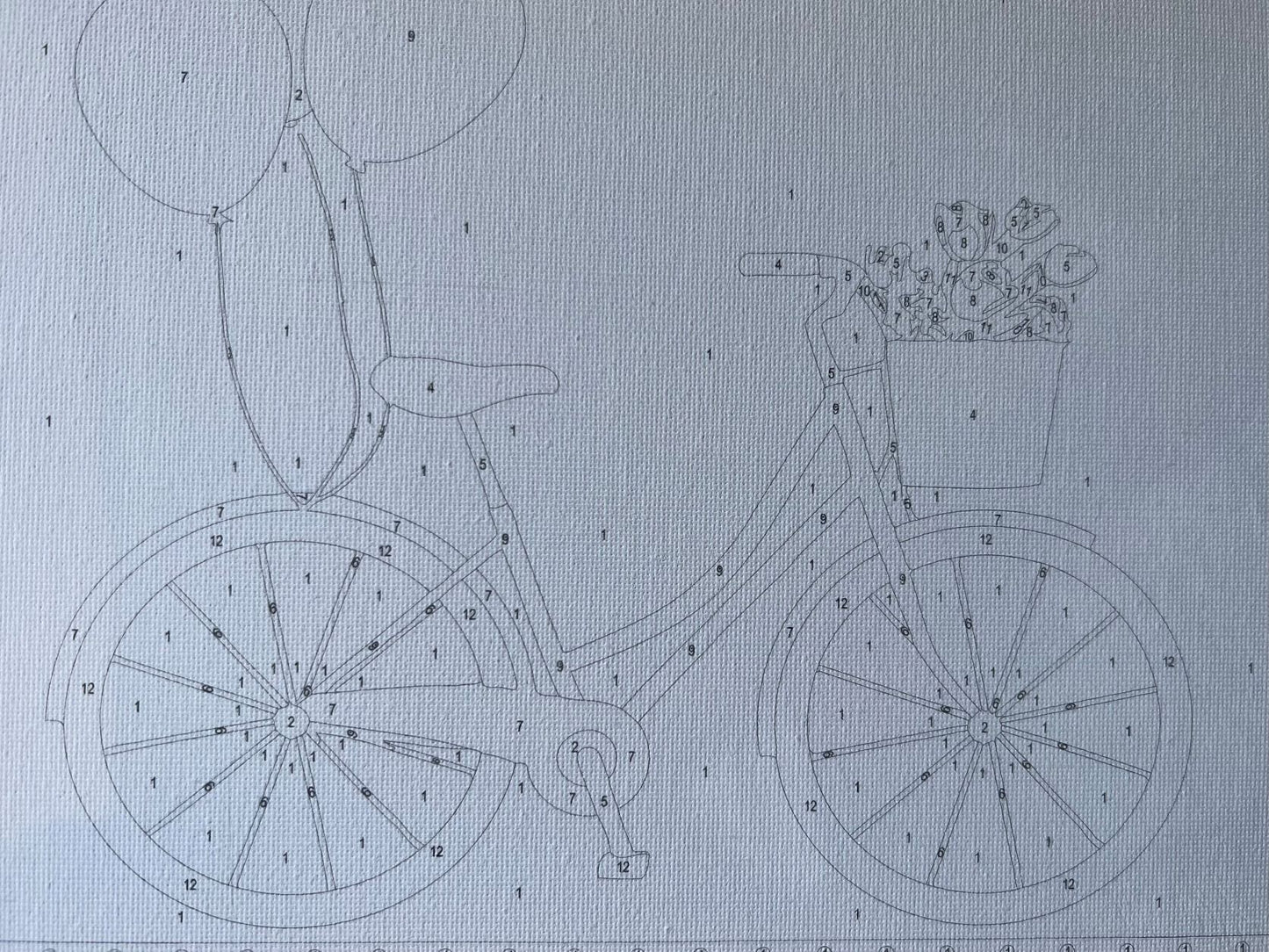 Bicycle and Balloons