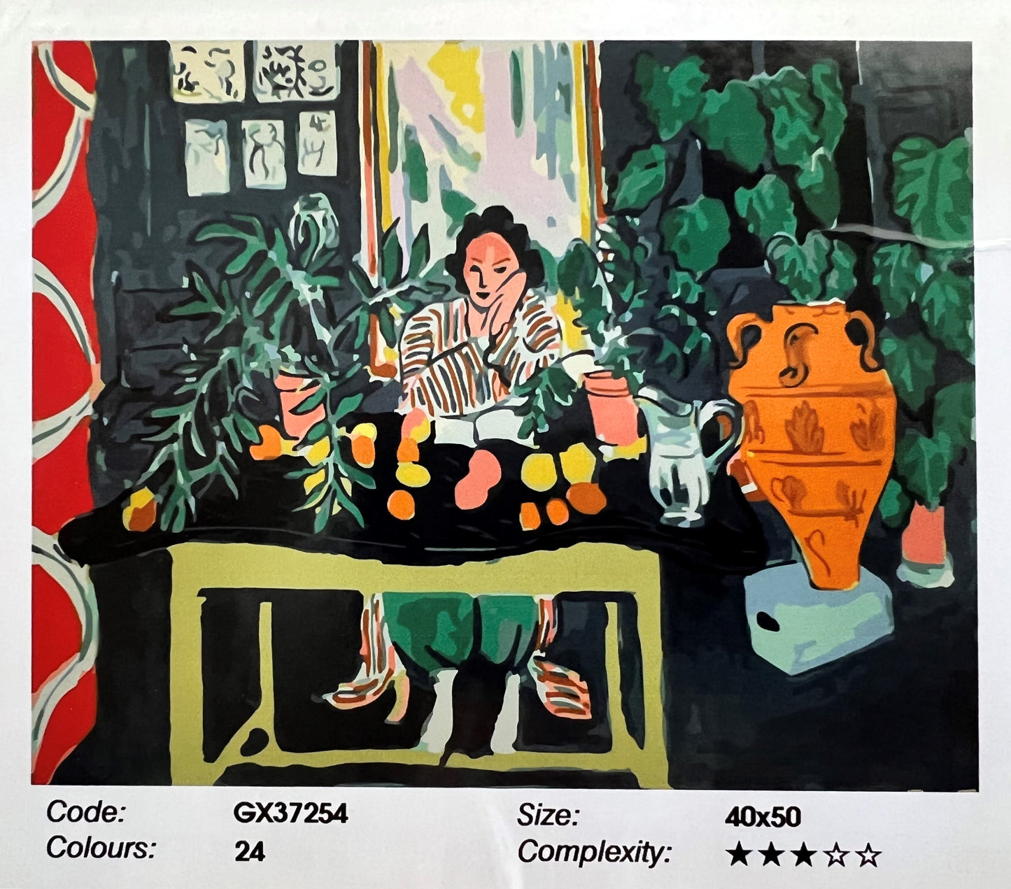 Matisse: Interior with Etruscan Vase