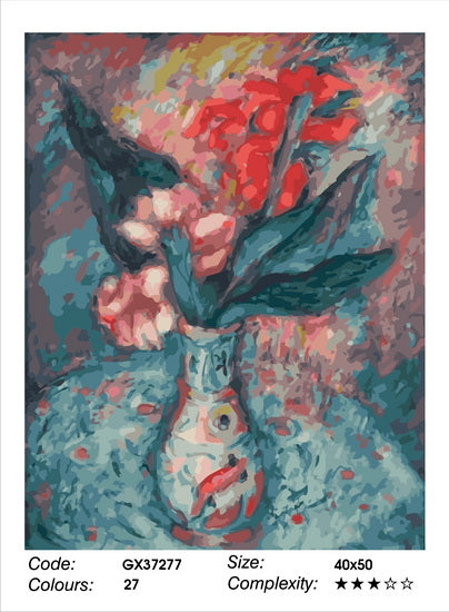 Flowers in a Persian Vase