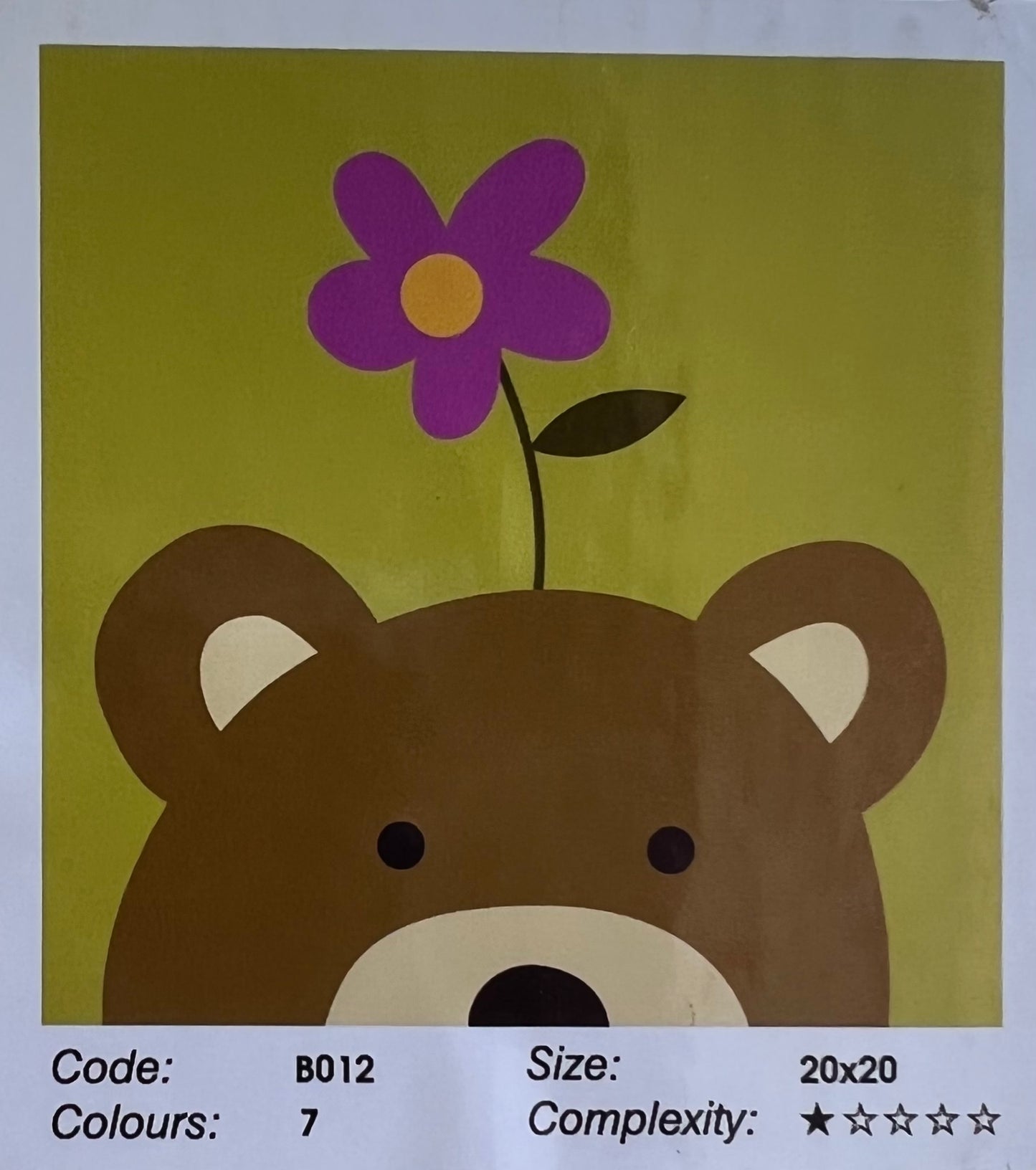 Bear and Flower