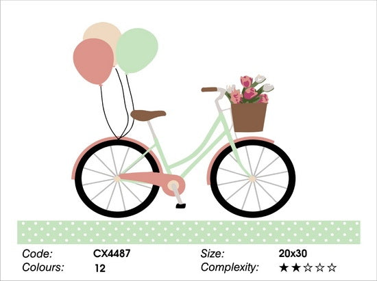Bicycle and Balloons