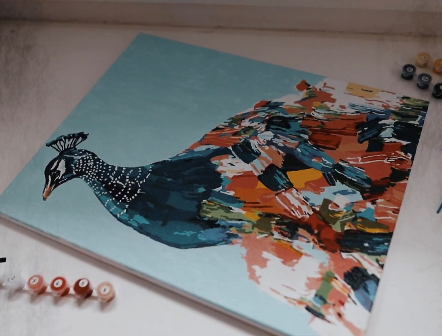 Blue Peacock