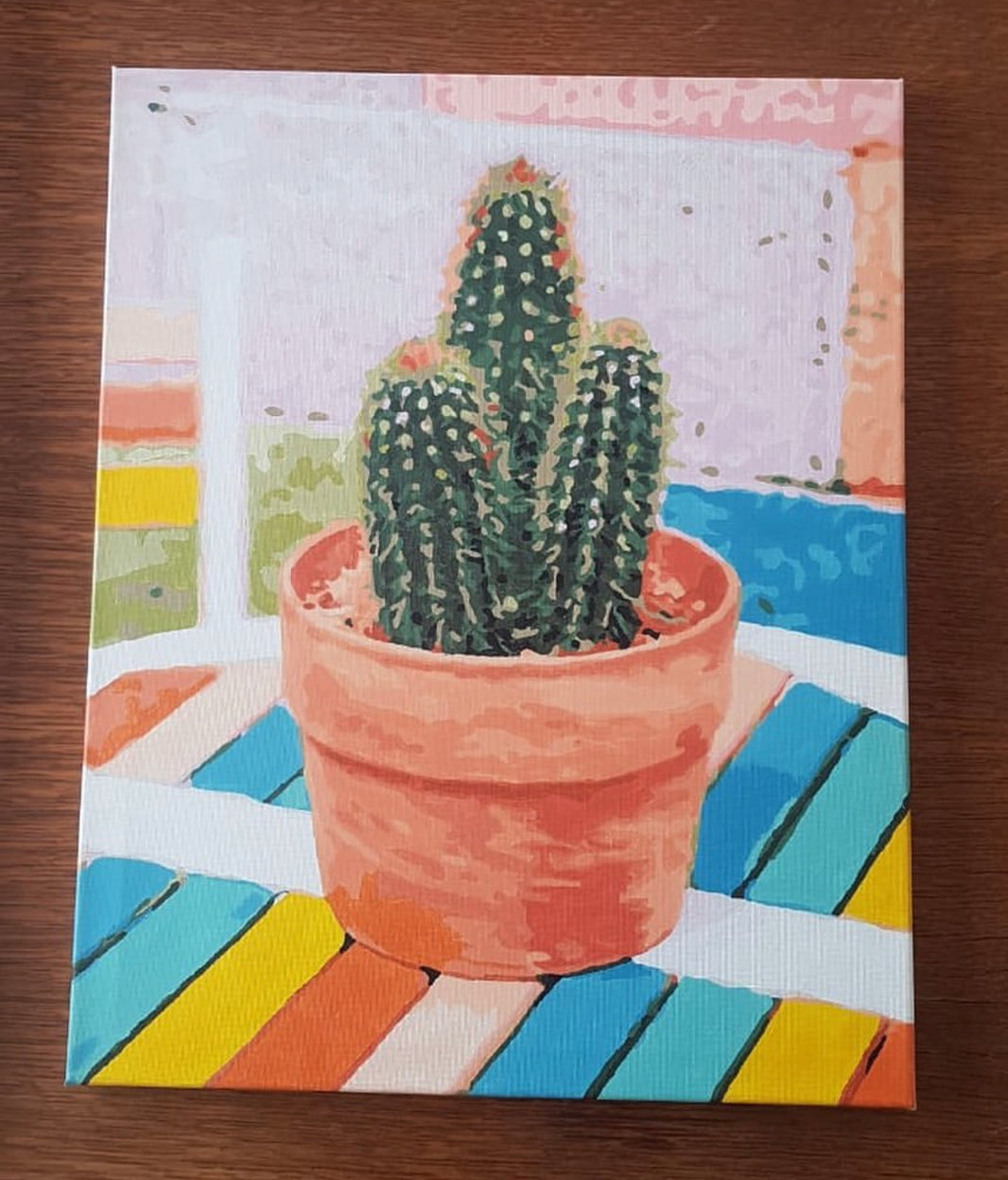Peinture au numéro - Cactus
