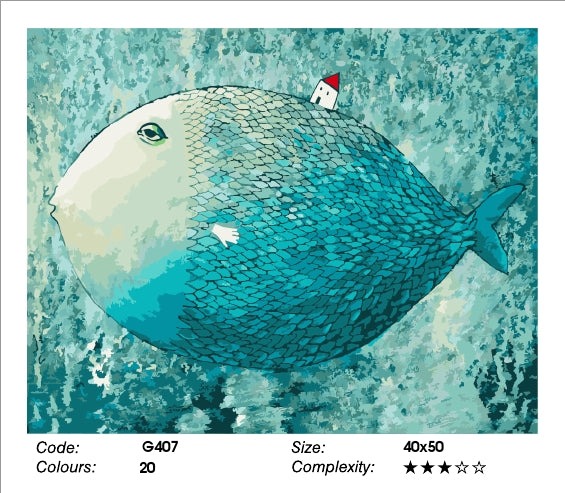 Fish with a House
