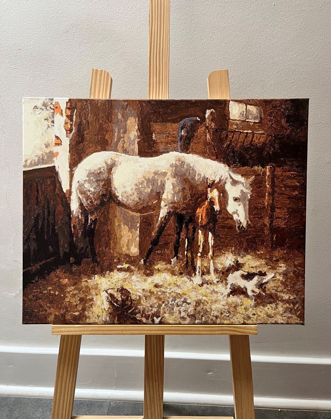 Horses in the Stable
