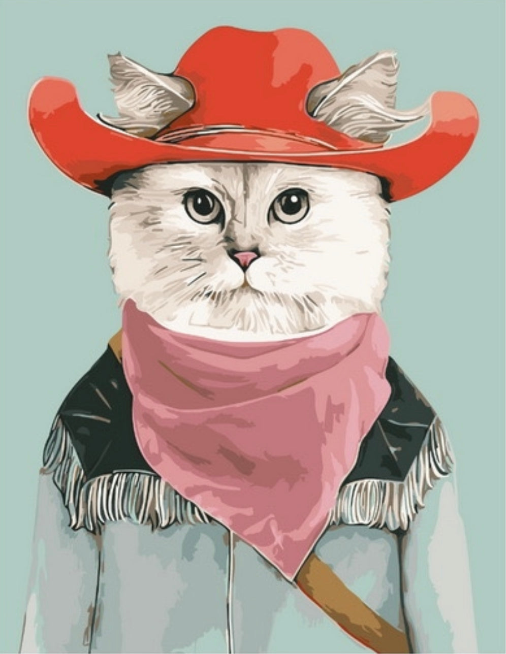 Cat in a Cowboy Hat