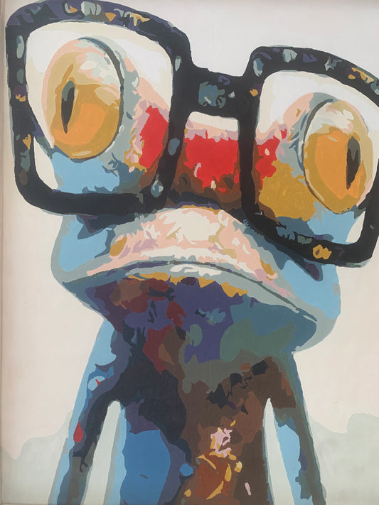 Frog with Glasses