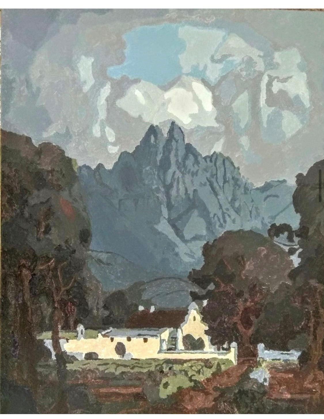 Pierneef Station Panel: Stellenbosch