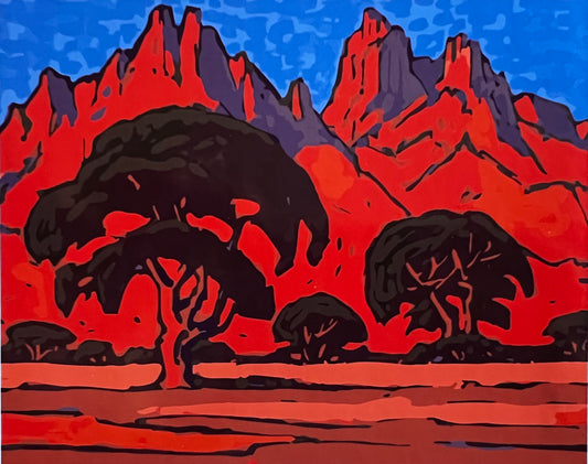 Pierneef: Red Mountains
