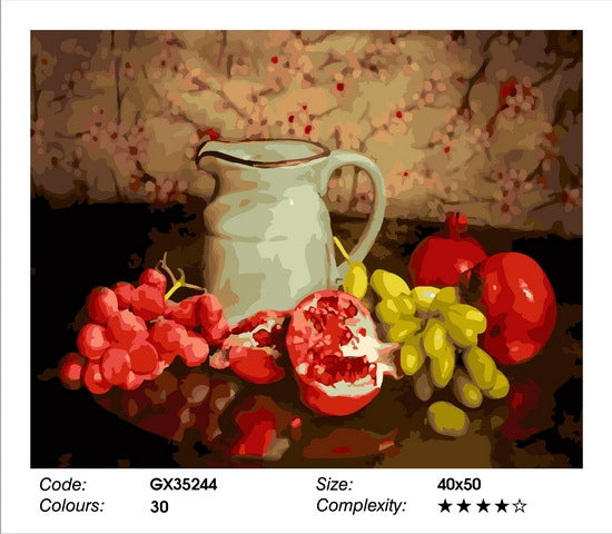 Still Life with Jug and Fruit
