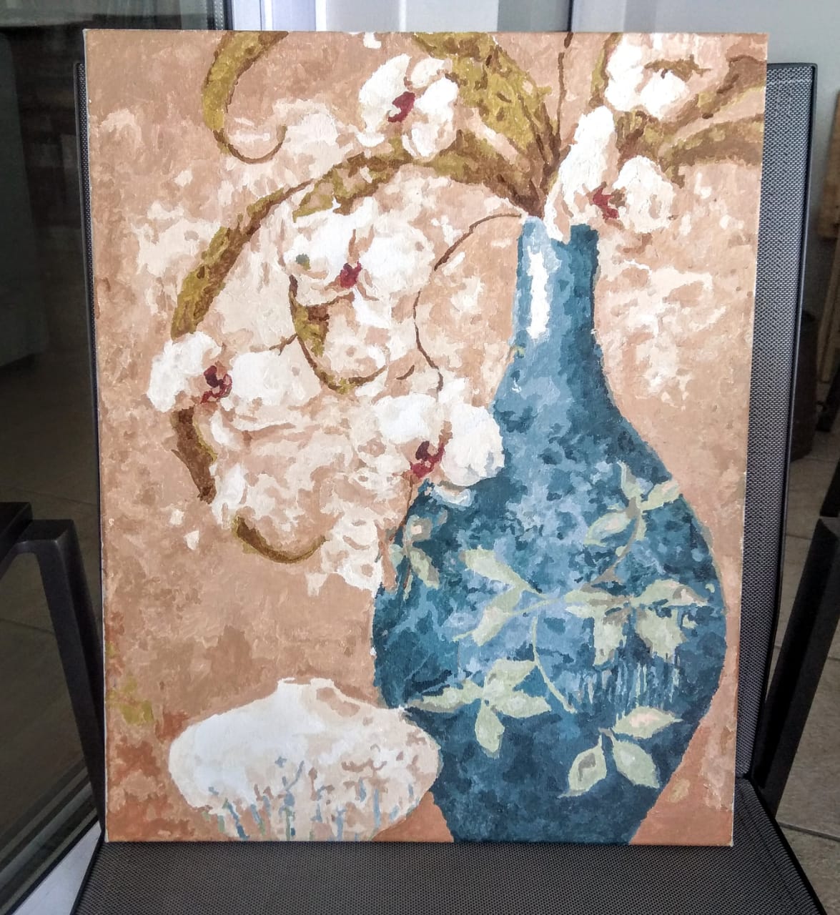 Vase and Flowers