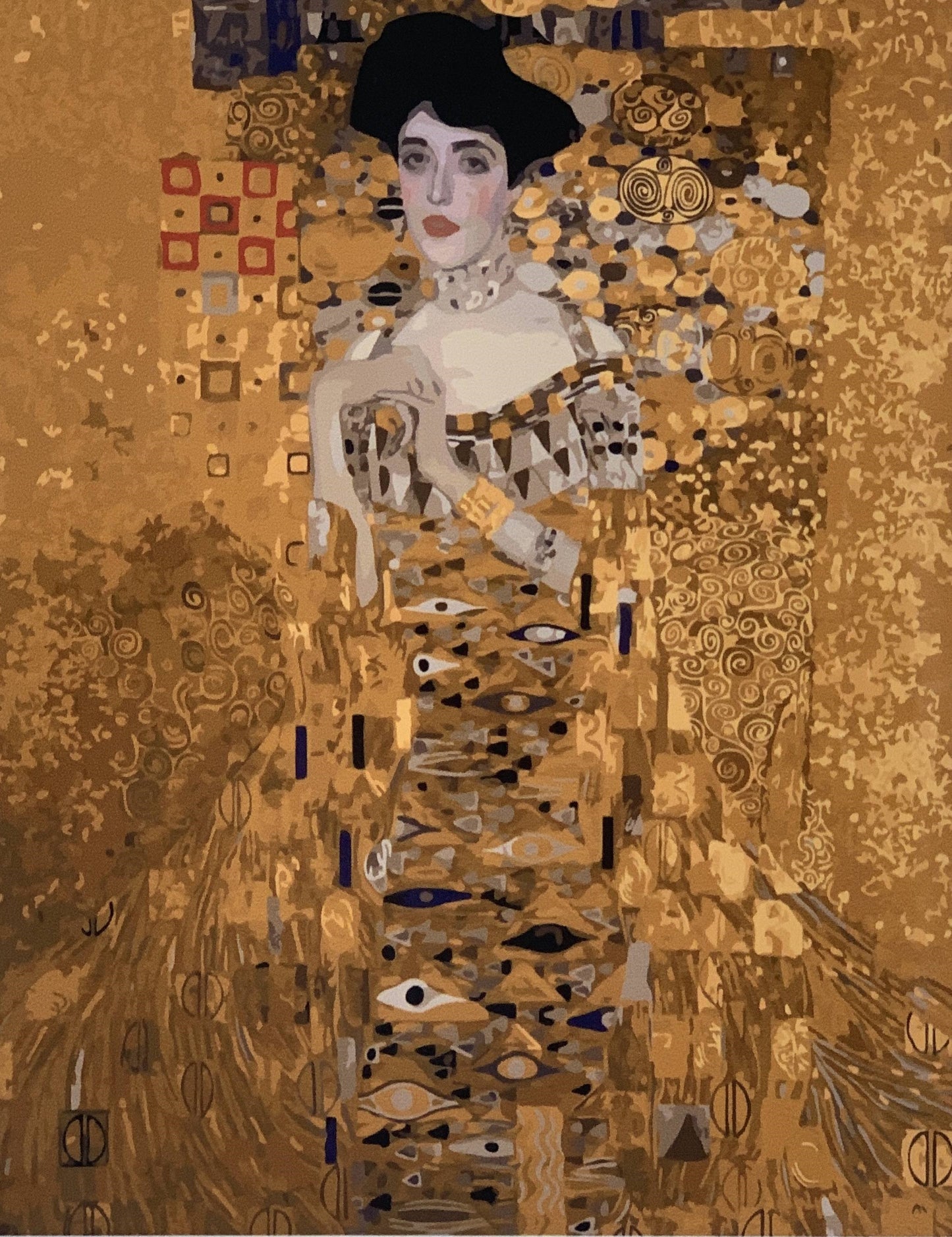 Woman in Gold Paint by Numbers Woman in Gold Paint by Numbers