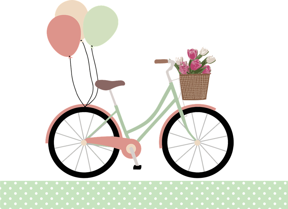 Bicycle and Balloons