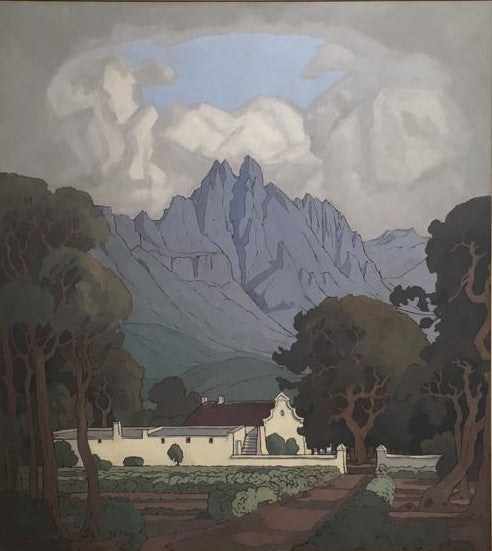 Pierneef Station Panel: Stellenbosch