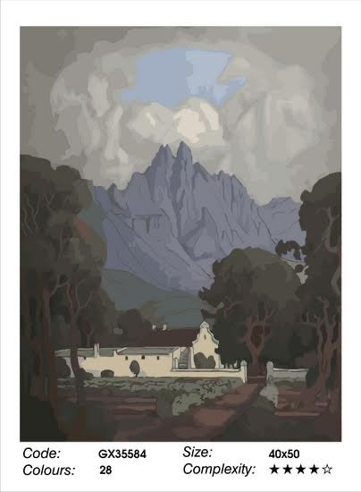 Pierneef Station Panel: Stellenbosch